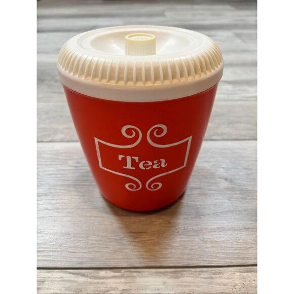 Vintage Retro Tea Canister - Picture 1 of 9